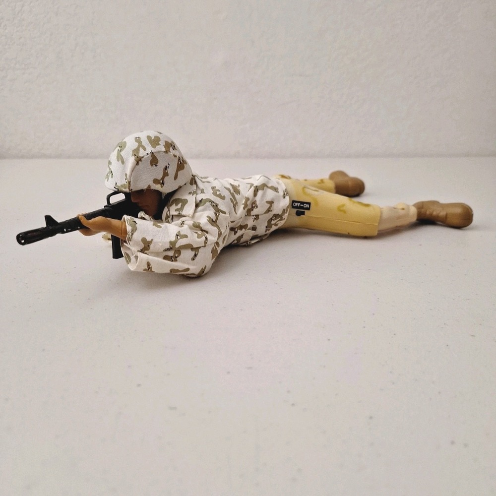 Desert Storm Crawling Forces Action Figure - Regency Toys 1987 Tested *See Desc*